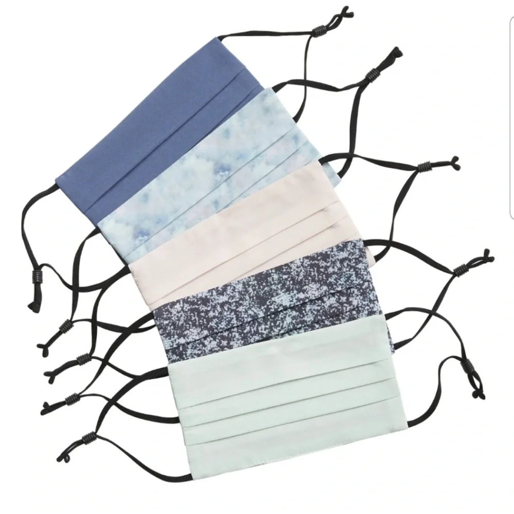 Athleta Girl Adjustable Masks Pack of 5-multi NEW